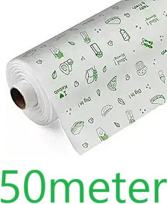 Dityam Food Wrapping Paper Non-Stick Baking Paper for Oven ,Microwave 50Meter 500g Paper Foil(50 m)
