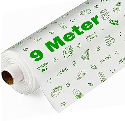Elderwand 9 Meters Food Wrapping Paper Roll - Premium Non-Stick Butter Wrapping Paper Paper Foil(9 m)