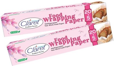 CLARET 20+5 M Printed Food Wrapping Butter Paper Roll food fresh and hygienic 2 pk Paper Foil(Pack of 2, 25 m)