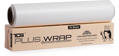 TDS PLUS WRAP 30 Meter Food Wrapping Butter Paper(Off White) - Pack 1 Parchment Paper(30 m)