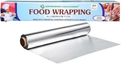 SAVINGMART COLLECTIONS Food Wrapping ALUMINIUM FOIL | Foil Wrap | Aluminium Foil(9 m)