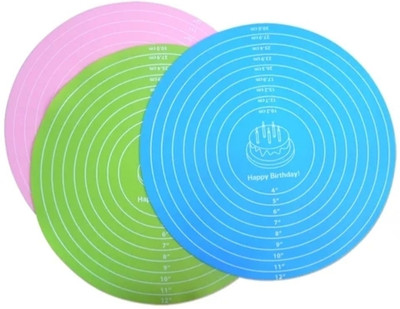 SHOAIB Silicone Fondant Rolling Sheet(3 cm x 28 cm Pack of 1)