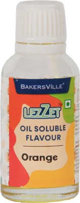 Lezzet Premium Concentrated Oil Soluble Flavour Essence ( Orange ) Orange Liquid Food Essence(30 ml)