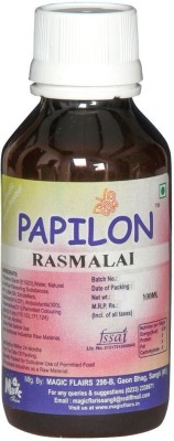 PAPILON CONCENTRATED FOOD FLAVOUR RASMALAI 100ML Rabdi Liquid Food Essence(100 ml)