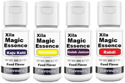 Xila Magic Special sweet food essence flavor(set of4) Rabdi Liquid Food Essence(80 g)