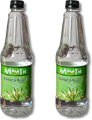 Mouthfun Combo Pack of Kewra Water (200 ml x 2) - Kewra Jol Keora water Kewra Liquid Food Essence(200 ml)