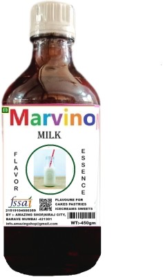 Marvino flavor essence for cakes confectionery sweets and icecreams Milk Liquid Food Essence(450 g)