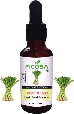 Ficosa Lemongrass Flavour Lime Liquid Food Essence(15 g)