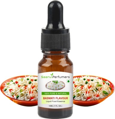 Saanvi perfumers Basmati Food Flavour Essence 15ML For Biryani and Rice Dishes Biriyani Masala Oils Food Essence(15 ml)