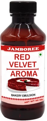 JAMBOREE Red Velvet Aroma Emulsion Baking Colour and Flavour Emulsion Essence Red Velvet Liquid Food Essence(30 ml)
