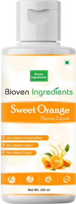 Bioven Ingredients Sweet Orange Flavour Liquid-125ml Orange Liquid Food Essence(125 ml)