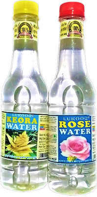 LUKOOG Kewra Water/Rose Water Kewra Liquid Food Essence(600 ml)