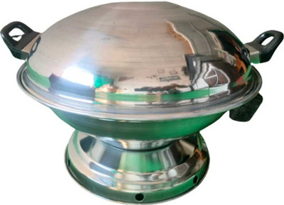ma narmada Aluminum Tandoor Food Steamer(Silver)