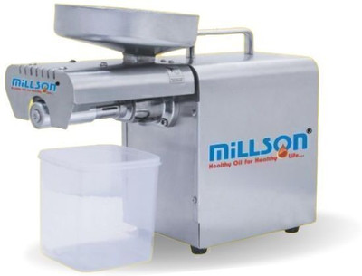 FONTON Oil Press/Maker Machine | Aumtoatic oil extraction machine FOR DOMESTIC USE 800 W Food Processor(Silver)