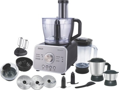 Inalsa Inox 1000 Plus 1000 W Food Processor(Black/Silver)