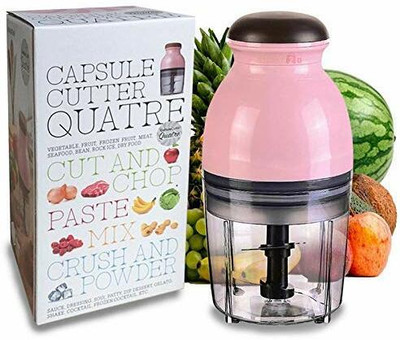 STARKENDY Multifunction Capsule Cutter Quatre Unique Blender System Design Mini Electric Food Processor and Chopper, Mixer, Meat Grinder, Crusher, Mincer Electric Meat Grinder Electric Vegetable & Fruit Slicer Chopper Electric Vegetable & Fruit Chopper (1) Multicolor Vegetable & Fruit Chopper(1)