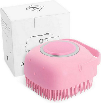 HM EVOTEK Silicone Bristles Massage Brush Exfoliating Shower_0_247(Multicolor)