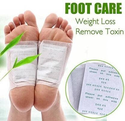 MAITRI ENTERPRISE Premium Quality Cleansing Detox Foot Patch Toxin Remover(2Pkt-20 Pads) M01
