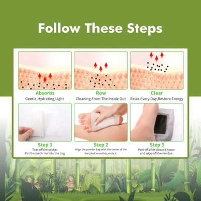 ACTIWOW Bee Venom Foot Patches to Clean Fluids and Boost Sleep Quality(100 g)