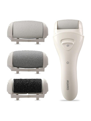 AGARO AG Callus Removers Rechargeable with 3 Heads