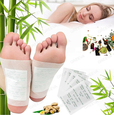 GOLDINKS Cleansing Toxins Remover Foot Patches 10 Adhesive Pads Kit(100 g)