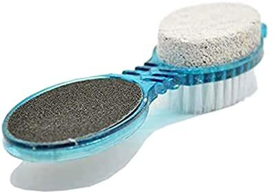 ShilpoKuthi Pedicure Paddle 4 In 1 Brush Cleanse, Scrub, File and Buff (Pack of 2)