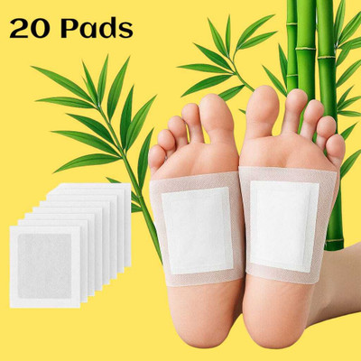 FlyTouch Experience Full-Body Relaxation with Herbal Detox Foot Patches