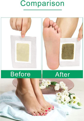 NIMYANK Premium Quality Cleansing Detox Foot Patch Toxin Remover(2 Pkt-10 Pads) N128