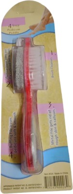 S Mark Foot File Callus Remover - Multi Purpose 4 in 1 Feet Pedicure Tools (1pcs)