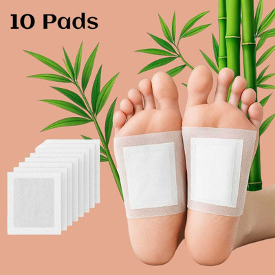 FlyTouch Powerful Detox Foot Patches with Ginger & Herbs for Full-Body Cleansing