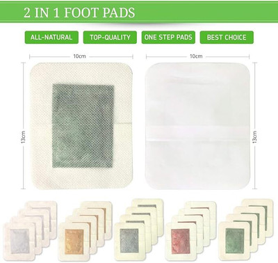 mrquee Chiya Detox Foot patches Cleansing Toxin Remover Foot Pads Pain Relief