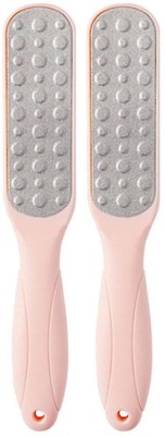 AMORDIV 2 Pcs Pink Microplane Colossal Pedicure Rasp Foot File|Callus Remover Scrubber