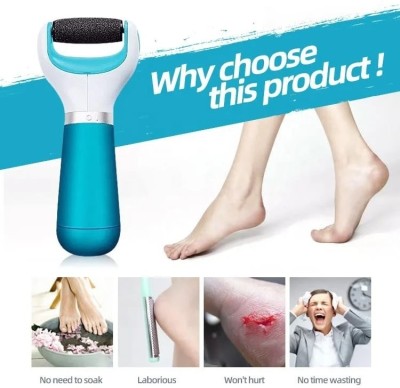 MYEONG Foot Scrubber for Dead Skin Tools Callus Remover Pedicure Device