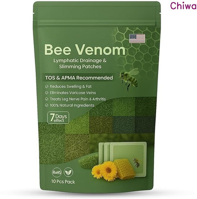 CHIWA Bee Venom Foot Patch For Detoxing And Sleep Support Night Formula