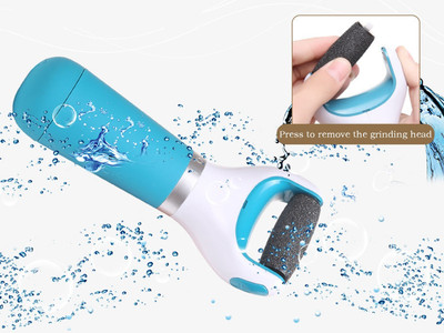 MYEONG Foot File Pedicure Hard Skin Remover with Extra Cracked Heel Roller Refill