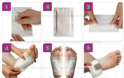 MAITRI ENTERPRISE Premium Quality Cleansing Detox Foot Patch Toxin Remover(1 Pkt-10 Pads) M182