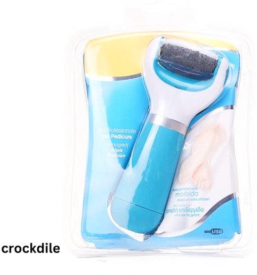 crockdile Dual-Speed Diamond Crystal Foot File for Smooth Feet