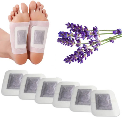 R A Products 10Pcs Detox Foot Patch, Organic Health Foot Pads for Pain/Stress Relief
