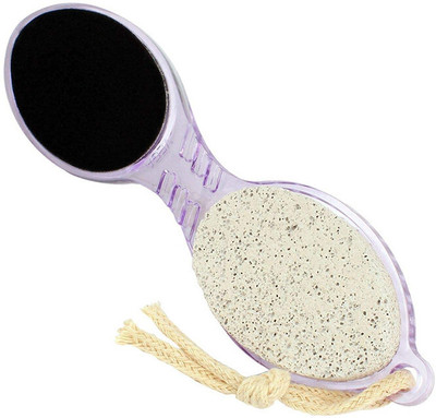 ShilpoKuthi Multipurpose 4 in 1 Pedicure Exfoliator Tool with Foot Scrubber Pack of 2