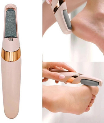 GOGOENTERPRISES Rechargeable Callus Remover Electric Foot File with Smooth Rollers