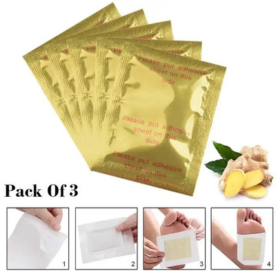 FlyTouch Foot Detox Pads Improve Sleep Relaxation Deep Cleansing Patch FJ