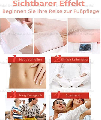 MAITRI ENTERPRISE Premium Quality Cleansing Detox Foot Patch Toxin Remover(1 Pkt-10 Pads) M206
