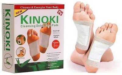 Ureka KIYOME KINOKI Cleansing Foot Patches Kit Natural Unwanted Toxins Remover(10 g)