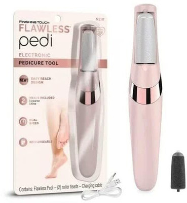 ABDobariya New Finishing Touch Pedicure Set Electronic Tool File & Callus Remover For Women