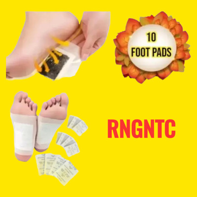 RNGNTC MR Body Cleanse Foot Stress,Pain and Constipation Relief-Relaxing Foot(Patch-10)