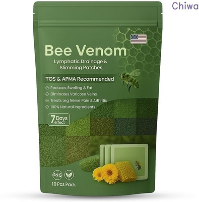 CHIWA Deep Detox Sleep Aid Foot Patch with Bee Venom Natural Relief Formula