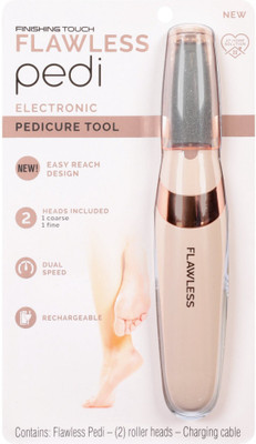 YNV TRADER Pedicure Flawless Electronic Pedi File Tool Home Callus Remover-X55