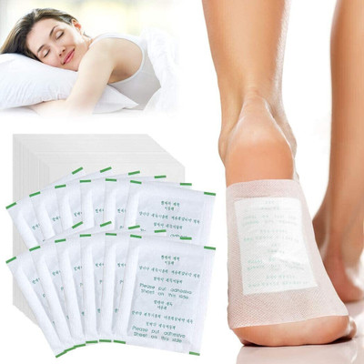 ND BROTHERS Premium Quality Cleansing Detox Foot Patch Toxin Remover(2 Pkt-10 Pads) ND171
