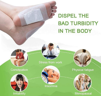 MAITRI ENTERPRISE Premium Quality Cleansing Foot Patch Toxin Remover(2Pkt-20 Pads) M52