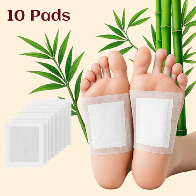 FlyTouch Herbal Detox Foot Patches – Natural Body Cleanse & Sleep Booster Solution